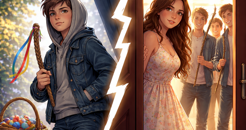 Vloni jsem šlehal holky. Letos přišli koledníci za mnou!