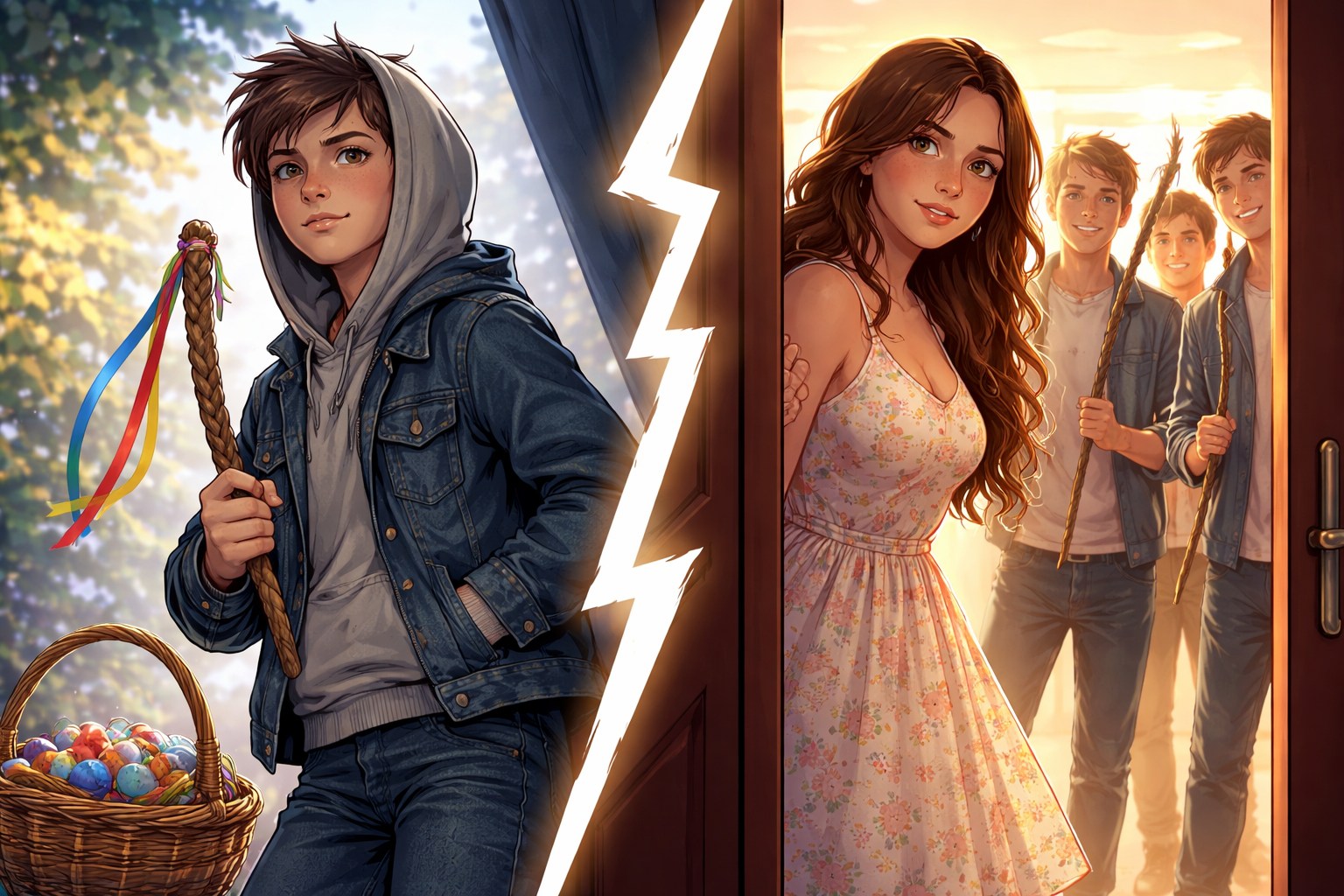 Vloni jsem šlehal holky. Letos přišli koledníci za mnou!